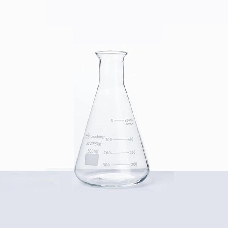BS-ELF-500W 500ml三角烧瓶,喇叭口,带刻度