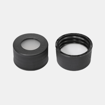 15-425预组装黑色开孔螺纹盖 带PTFE/硅胶垫|15-425